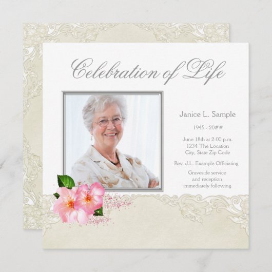 Aankondiging van de vrouwenfotodienst (Voorkant / Achterkant)