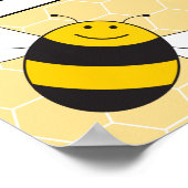 Aankondiging van de wedstrijd voor Spellingbijen P Poster (Hoek)