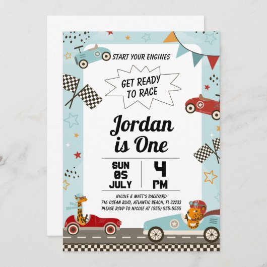 Aankondiging van de wedstrijd voor treinmotoren va (Voorkant / Achterkant)