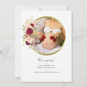 Aankondiging van de zwangerschap door Bourgogne-Ma