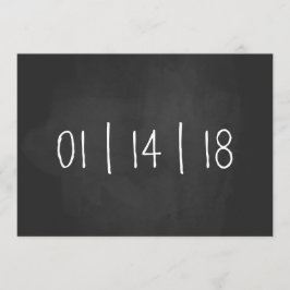 Aankondiging van de zwangerschap op het moederbord