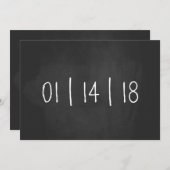 Aankondiging van de zwangerschap op het moederbord (Voorkant / Achterkant)