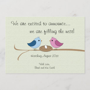 Aankondiging van de zwangerschap op maat