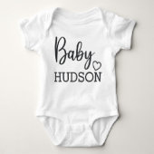 Aankondiging van de zwangerschap op persoonlijke t romper (Voorkant)