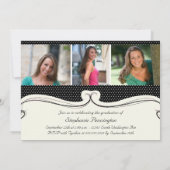 Aankondiging van de zwarte stippen fotograduatie p (Achterkant)