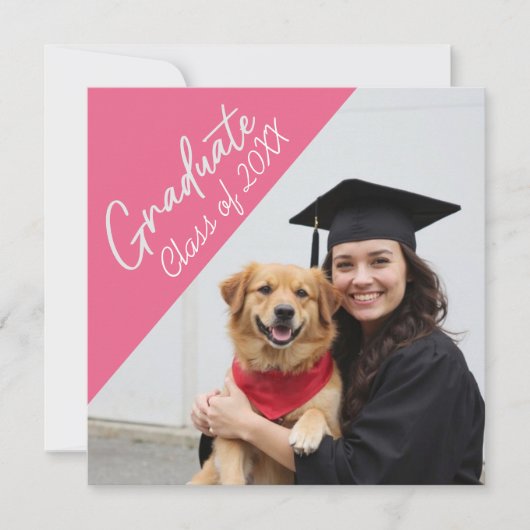 Aankondiging van diploma-uitreikingsfeest Afstudee (Voorkant)