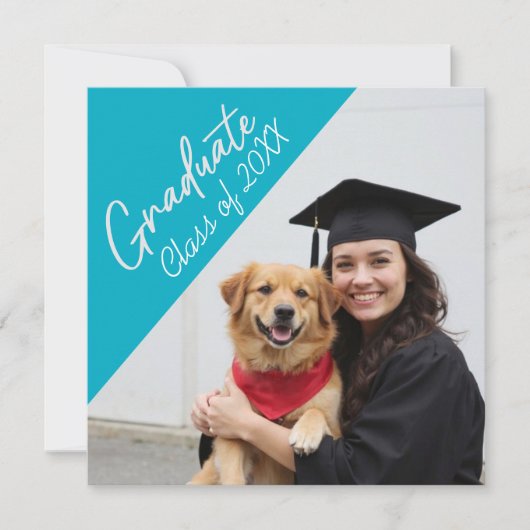 Aankondiging van diploma-uitreikingsfeest Afstudee (Voorkant)