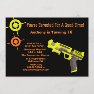 Aankondiging van doellaser-Label op zaterdag