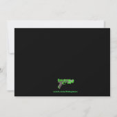 Aankondiging van doellaser-Label op zaterdag (Achterkant)