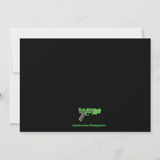 Aankondiging van doellaser-Label op zaterdag (Achterkant)