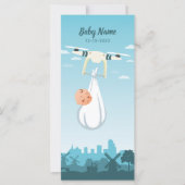 Aankondiging van Drone Baby Birth (Voorkant)