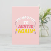 Aankondiging van een acute zwangerschap:promoten b (Staand voorkant)