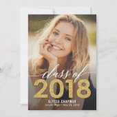 Aankondiging van een Afstuderen voor het mousseren (Voorkant)