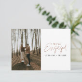 Aankondiging van een fotofeestje (Staand voorkant)