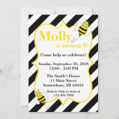 Aankondiging van een gestripte Birthday Party (Voorkant)