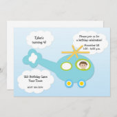 Aankondiging van een helikopter (Voorkant / Achterkant)