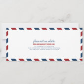 Aankondiging van een instapkaart voor Nautical Air (Achterkant)