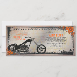 Aankondiging van een motorfiets