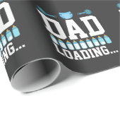 Aankondiging van een nieuwe Pap-Baby lade voor een Cadeaupapier (Rol Hoek)