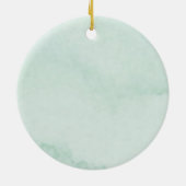 Aankondiging van een speciale zwangerschap Floral  Keramisch Ornament (Achterkant)