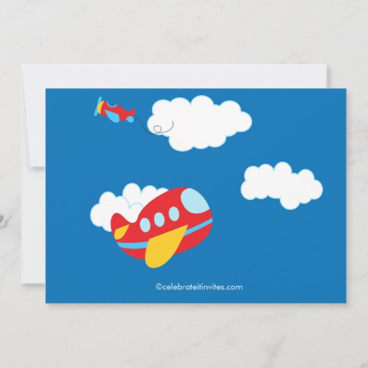 Aankondiging van een startsein voor een vliegtuig (Achterkant)