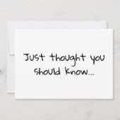 Aankondiging van een tijdelijke minimale zwangersc (Voorkant)