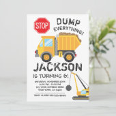 Aankondiging van een uitnodiging voor de bouw (Staand voorkant)