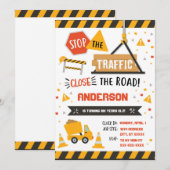 Aankondiging van een uitnodiging voor de bouw (Voorkant / Achterkant)