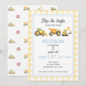 Aankondiging van een uitnodiging voor de bouw (Voorkant / Achterkant)