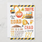 Aankondiging van een uitnodiging voor de bouw (Voorkant)