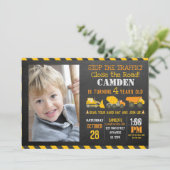 Aankondiging van een uitnodiging voor de bouw (Staand voorkant)