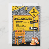 Aankondiging van een uitnodiging voor de bouw (Voorkant)