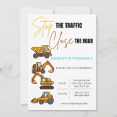 Aankondiging van een uitnodiging voor de bouw (Voorkant)