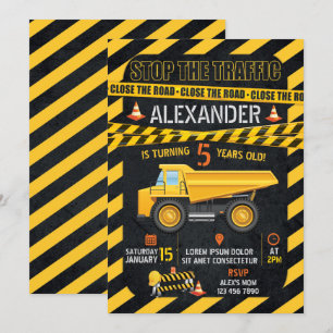 Aankondiging van een uitnodiging voor de bouw