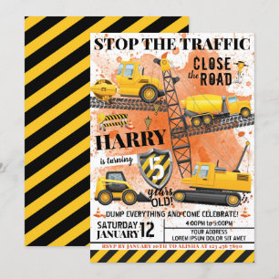 Aankondiging van een uitnodiging voor de bouw