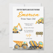 Aankondiging van een uitnodiging voor de bouw (Voorkant)