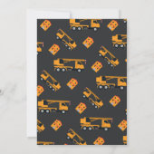 Aankondiging van een uitnodiging voor de bouw (Achterkant)