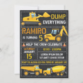 Aankondiging van een uitnodiging voor de bouw (Voorkant)