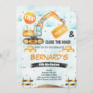 Aankondiging van een uitnodiging voor de bouw