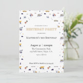 Aankondiging van een uitnodiging voor de bouw (Staand voorkant)