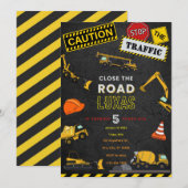 Aankondiging van een uitnodiging voor de bouw (Voorkant / Achterkant)