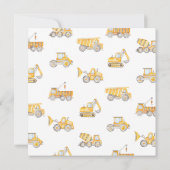 Aankondiging van een uitnodiging voor de bouw | Bo (Achterkant)