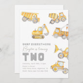 Aankondiging van een uitnodiging voor de bouw | Bo (Voorkant / Achterkant)