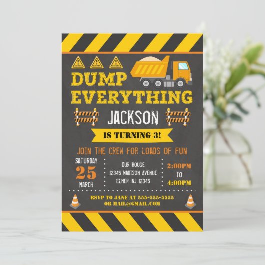 Aankondiging van een uitnodiging voor de bouw | Du