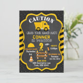 Aankondiging van een uitnodiging voor de bouw | Du (Staand voorkant)