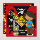 Aankondiging van een uitnodiging voor een vrijdag (Voorkant / Achterkant)