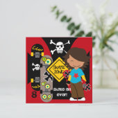 Aankondiging van een uitnodiging voor een vrijdag (Staand voorkant)