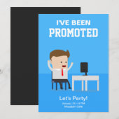 Aankondiging van een vacature voor de bevorderings (Voorkant / Achterkant)