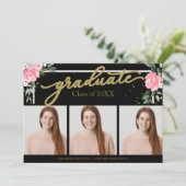 Aankondiging van eindexamen middelbare school 3 fo (Staand voorkant)