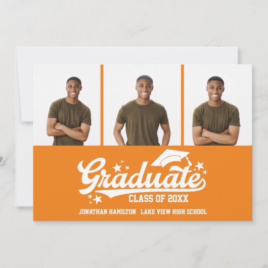 Aankondiging van eindexamen middelbare school 3 fo (Voorkant)